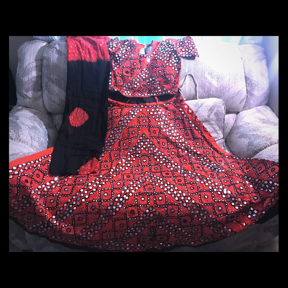 Chaniya choli.